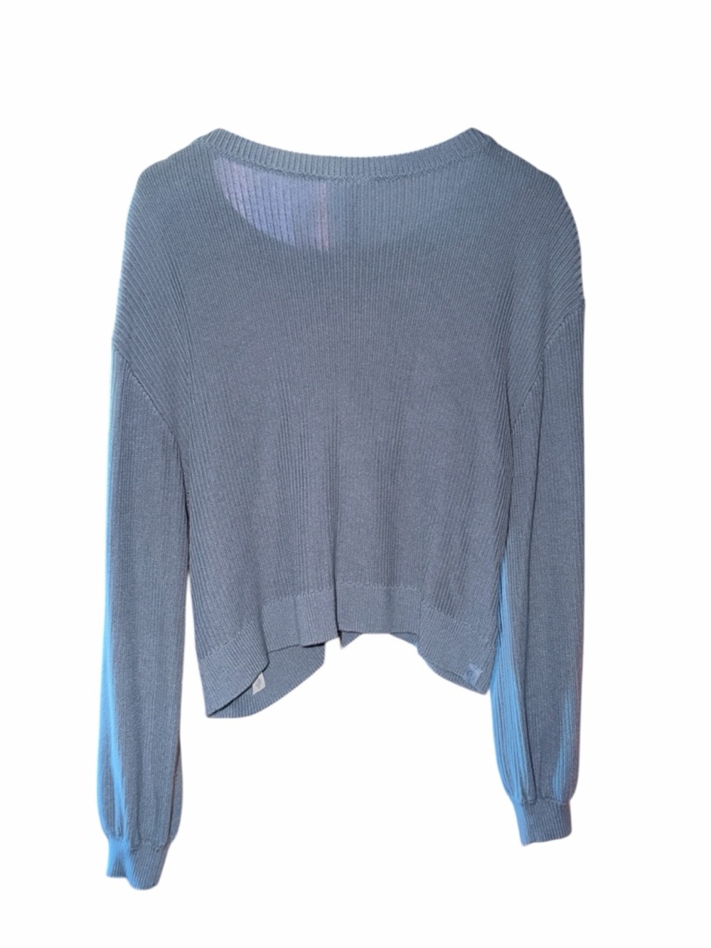 Lululemon Reversible Crossover Sweater blue Size 8 - Picture 5 of 6